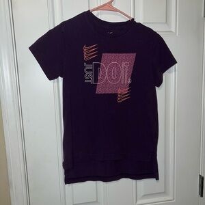 Nike Kids Purple Graphic T-Shirt